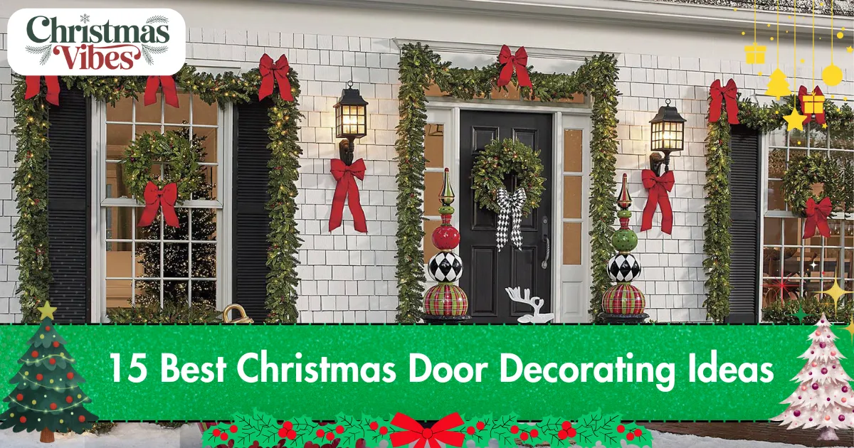 15 Best Christmas Door Decorating Ideas