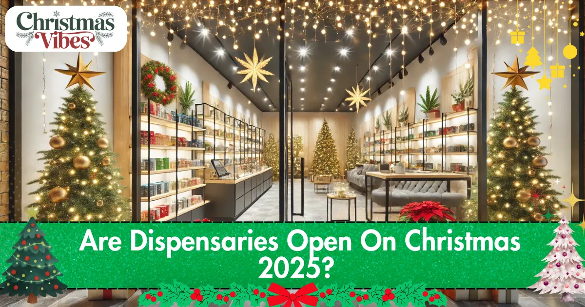 Are Dispensaries Open On Christmas 2025 Hours, Rules, And Holiday Guide
