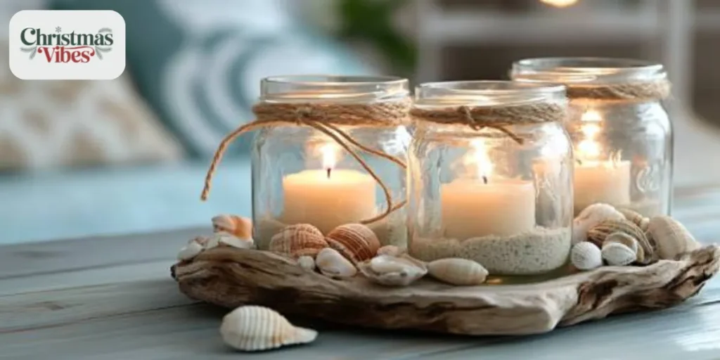 DIY Holiday Candle Holders for Cozy Indoor Lighting