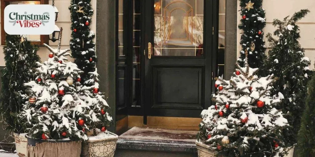 Holiday Farmhouse Door Decor