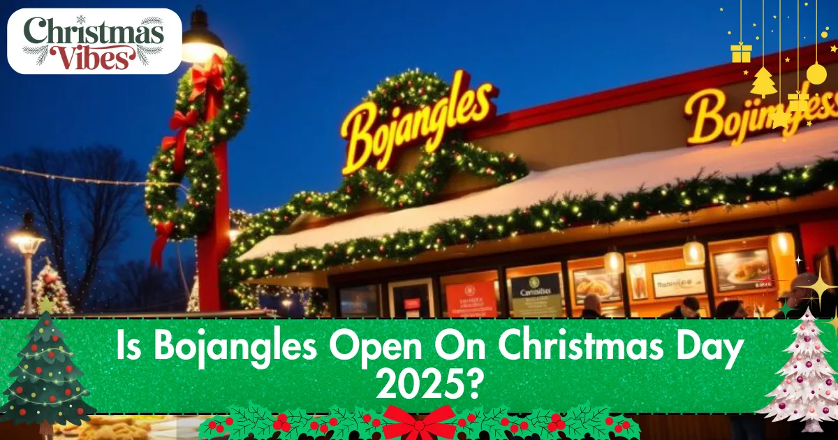 Is Bojangles Open On Christmas Day 2025