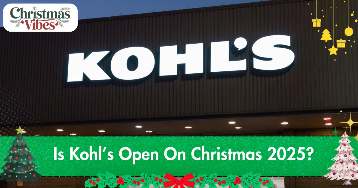 Is Kohl’s Open On Christmas 2025