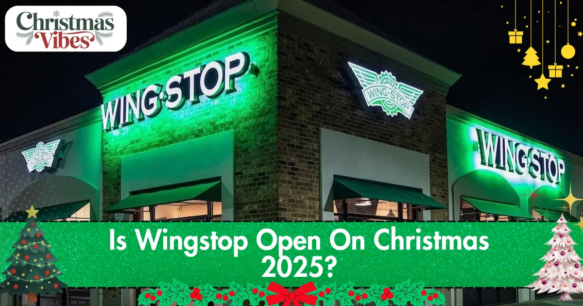 Is Wingstop Open On Christmas 2025