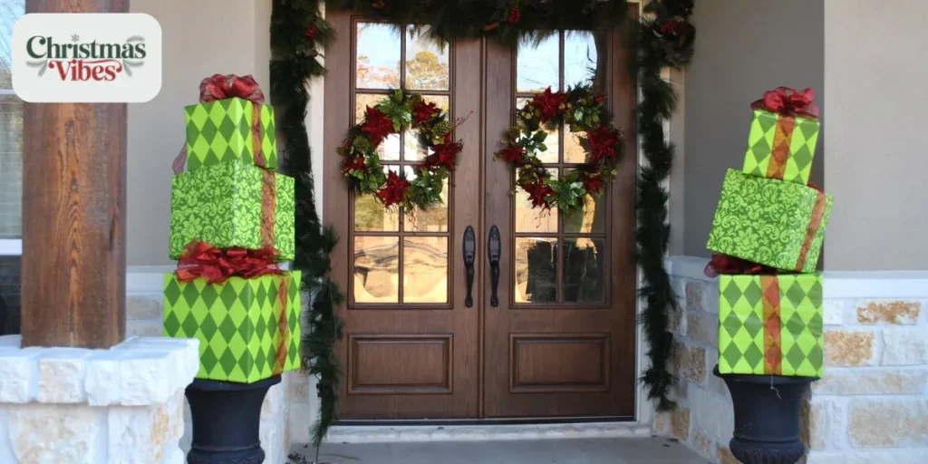 Present Box Door Decorations