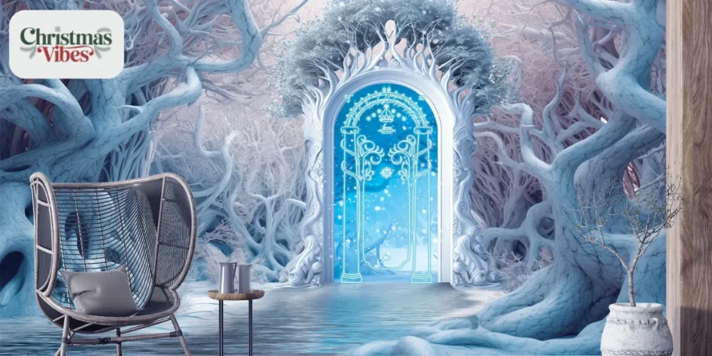 Winter Forest Door Theme