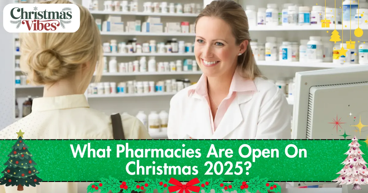 What Pharmacies Are Open On Christmas 2025