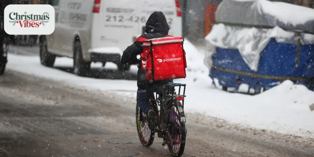 Why DoorDash Delivery Times Slow Down On Christmas