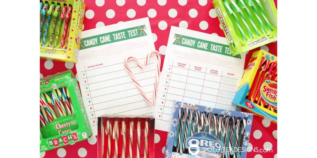 Candy Cane Mystery Flavor Guessing