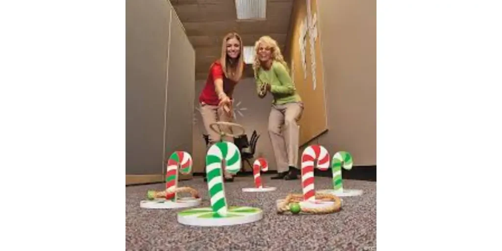 Candy Cane Ring Toss