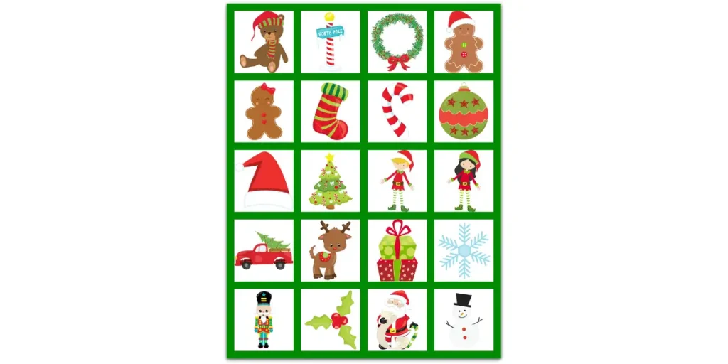 Christmas Memory Game