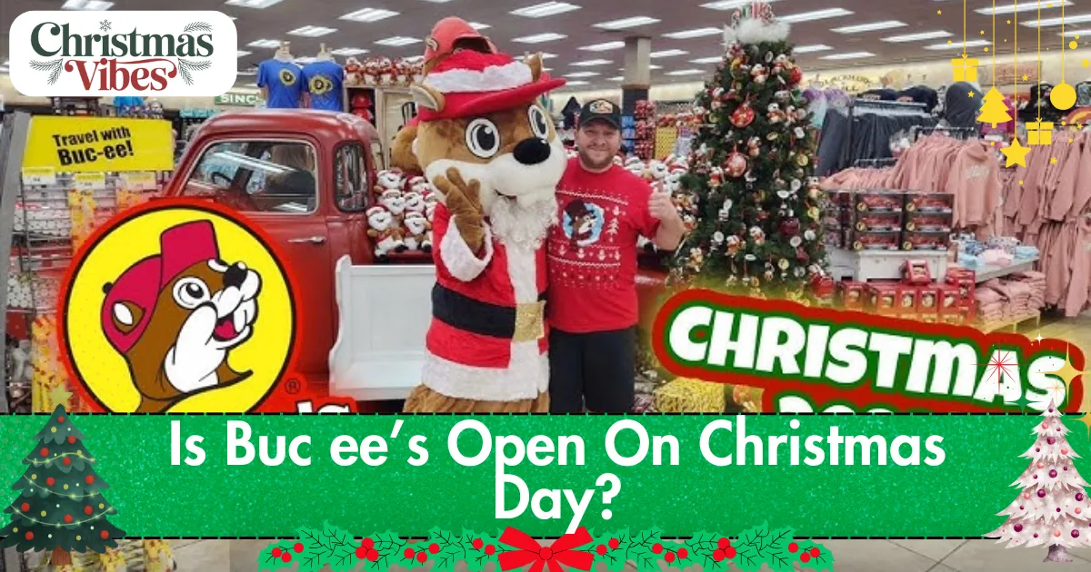Is Buc ee’s Open On Christmas Day