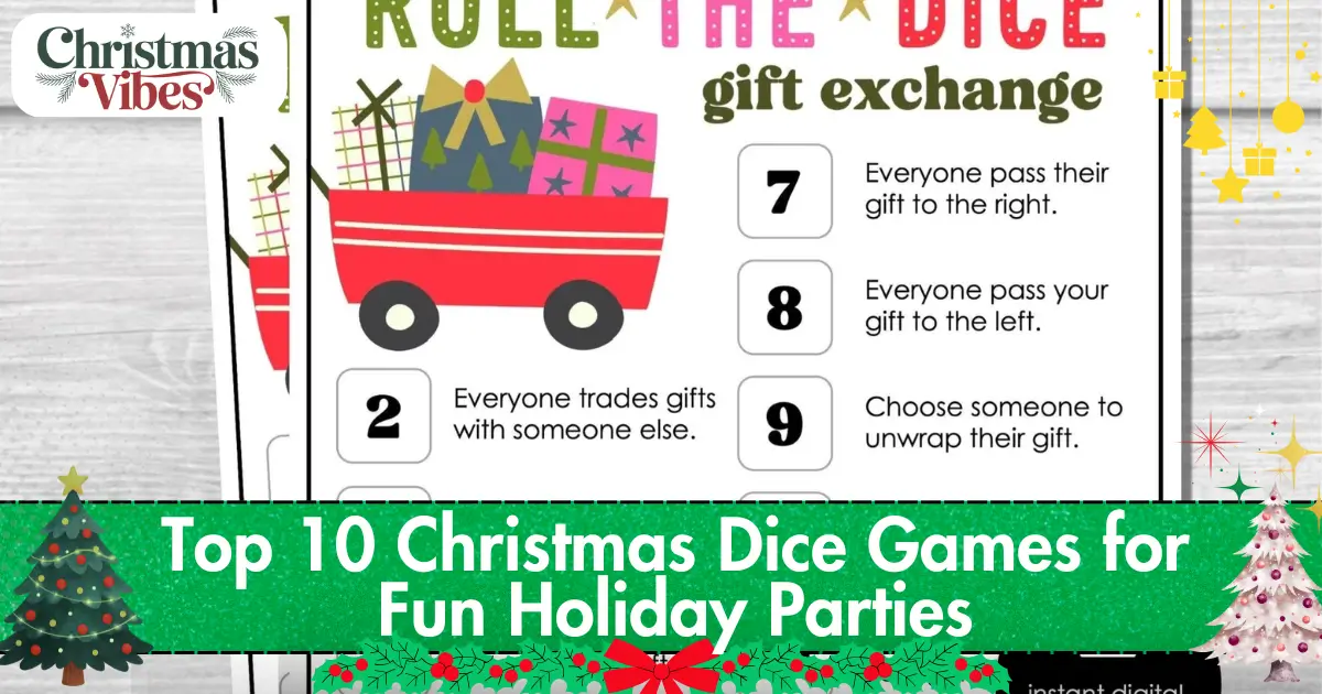 Top 10 Christmas Dice Games for Fun Holiday Parties